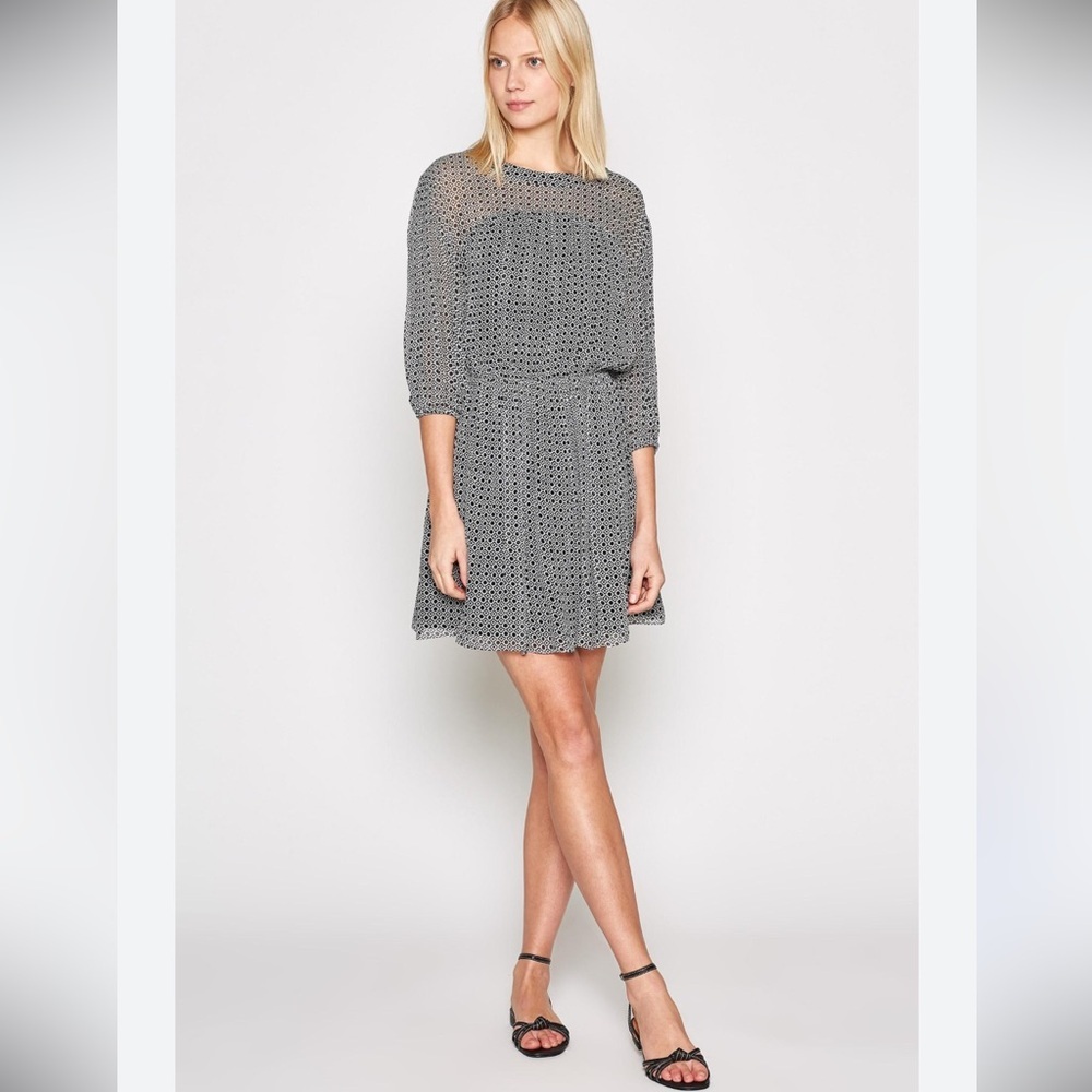• JOIE • Women’s andora caviar mini dress Gray / Black
XS Silk